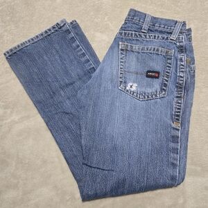 Ariat FR M4 Relaxed Boot Cut Denim Blue Jeans Size 30x32 Flame Resistant
